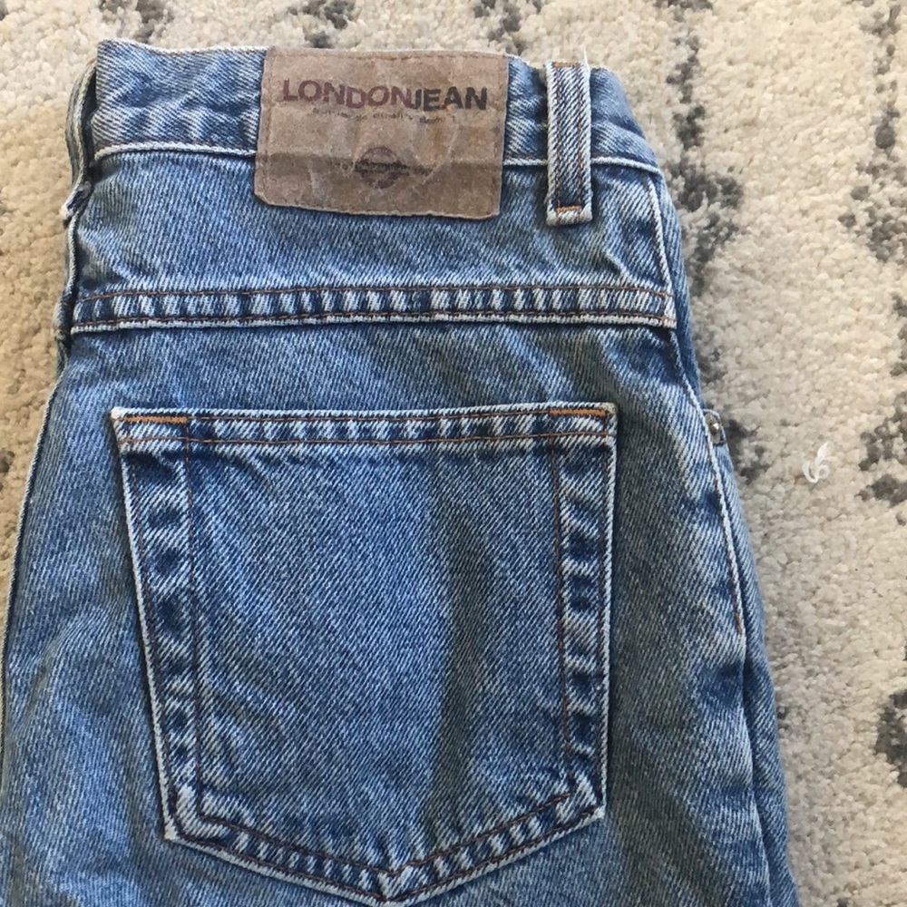 LONDON JEAN - High waist mom jeans, medium wash